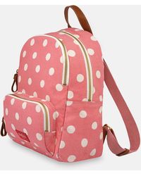 button spot frame backpack