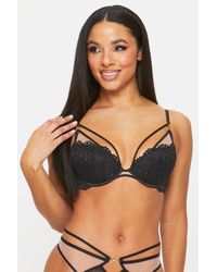 Ann Summers - Lovers Lace Padded Plunge Bra - Lyst