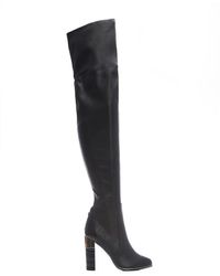 Moda In Pelle - 'valentinne' Porvair Over The Knee Boots - Lyst