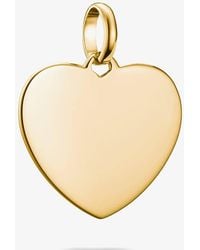 Thomas Sabo - Charm Club Connect Plated Large Heart Charm Cc1274-413-39 - Lyst
