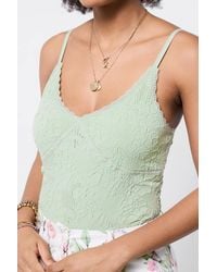 Joe Browns - Textured Cami With Lace Trim & Adjustable Straps - Lyst