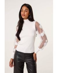 Blue Vanilla - Long Sleeve Slip On Turtleneck Jumper - Lyst
