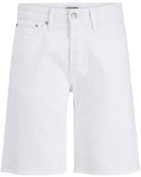 Jack & Jones - Rick Denim Slim Shorts - Lyst