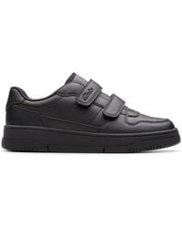Clarks - Canyon Sky Kid Trainers, Riptape, School Shoes - Lyst