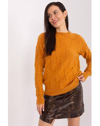Love Lace - Pattern Texture Knit Pullover Sweater - Lyst