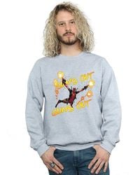 Marvel - Deadpool Sun's Out Guns Out Sweatshirt - Lyst