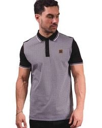 Lambretta - Ss24 Houndstooth Polo Shirt - Lyst
