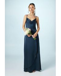 Coast - Teen Cowl Front Waterfall Skirt Bridesmaid Dress - Lyst
