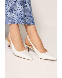 Long Tall Sally - Slingback Kitten Heel - Lyst