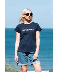 Animal - Marina Logo T-shirt Relaxed Fit Organic Cotton Summer Tee - Lyst