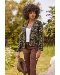 Joe Browns - Bella Boutique Embroidered Edge To Edge Jacket - Lyst