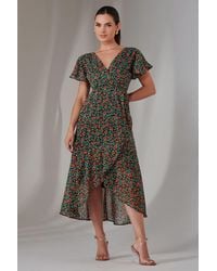 Jolie Moi - Petite High Low Midaxi Dress - Lyst