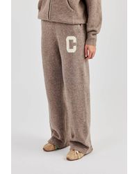 CERNUCCI - Wide Leg Knitted Jogger - Lyst