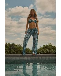 Rebellious Fashion - Wide Leg Mesh Trousers - Lyst