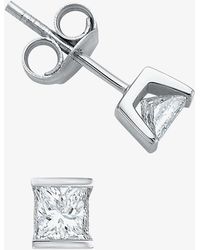 T.H.Baker - 9Ct 0.75Ct Diamond Stud Earrings E1179W/75 Dia - Lyst