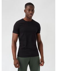 Burton - 2 Pack Charcoal And Black Muscle T Shirts - Lyst