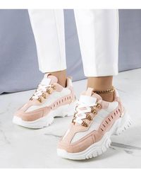 Love Lace - Sport Lace Up Sneakers For Summer Comfort Rubber Sole Style - Lyst