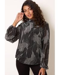 Blue Vanilla - Long Sleeve Turtleneck Blouse - Lyst