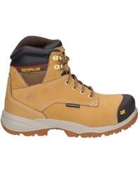 Caterpillar - Spiro Lace Up Waterproof Leather Safety Boot - Lyst