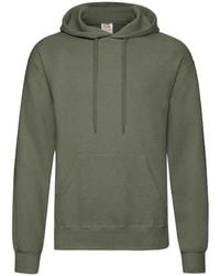 Fruit Of The Loom - Classic Hooded Sweatshirt - Lyst