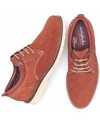 Moshulu - 'Peat' Lace Up Suede Derby Shoes - Lyst