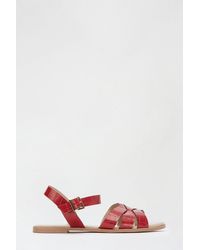 Dorothy Perkins - Comfort Red Freedom Two Part Sandal - Lyst