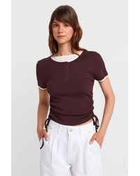Dilvin - Cotton Slim Fit Crew Neck T-Shirt - Lyst