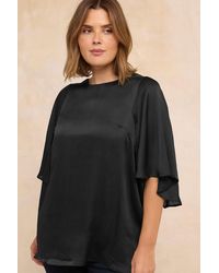 Evans - Angel Sleeve Blouse - Lyst