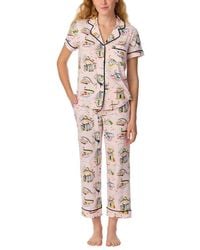 Kate Spade - Short Sleeve Shirt & Trouser Pyjama Set - Lyst
