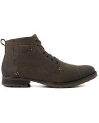 Dune - 'cander' Leather Biker Boots - Lyst