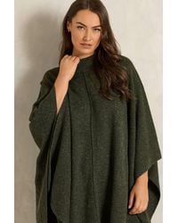 Evans - Seam Detail Cape - Lyst