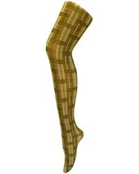 Sock Snob - 1 Pack Coloured 80 Denier Opaque Patterned Soft Tights - Lyst