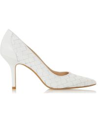 Dune - 'bowe' Leather Court Shoes - Lyst
