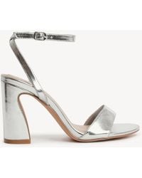 Linzi - Trance Faux Leather Block Heel - Lyst