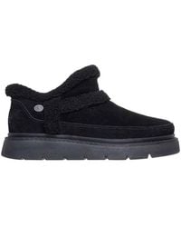 Skechers - Keepsakes Lite Slip-Ins Suede Bootie With Faux Shearling Trim - Lyst