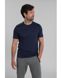 Mountain Warehouse - Aspect Panel Tee Printed Lightweight Summer T-shirt Top - Lyst