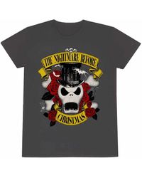 Nightmare Before Christmas - Jack Skellington Hat T-shirt - Lyst