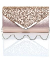 AJVANI - Glitter Envelope Evening Prom Party Clutch Shoulder Bag - Lyst