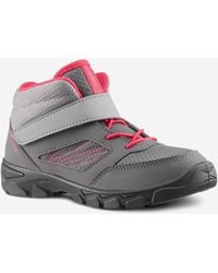Quechua - Decathlon Hiking Shoes With Rip-tab Mh100 Mid From Jr Size 7 To Adult Size 2pi - Lyst
