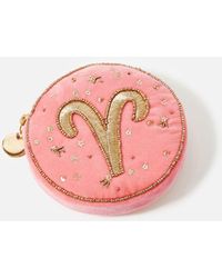 Accessorize - Star Sign Coin Purse-aries - Lyst