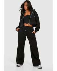 Boohoo - Double Layer Corset Top 3 Piece Hooded Tracksuit - Lyst