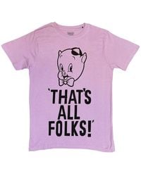 Looney Tunes - That's All Folks T-Shirt - Lyst