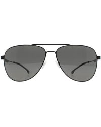 BOSS - Aviator Ruthenium Polarized Boss 1641/S - Lyst