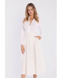Love Lace - Classic Essential Midi Skirt For Everyday Wear - Lyst