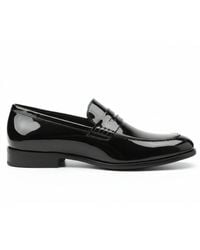 TruClothing - Slip-On Penny Loafers Classic Faux Leather Dress Shoes - Lyst