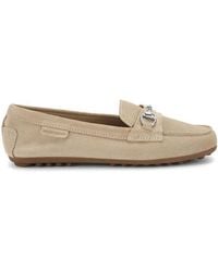 KG by Kurt Geiger - 'Nellie' Suede Flats - Lyst
