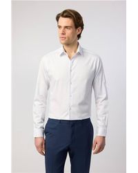 Ted Baker - Long Sleeve Forward Point Collar Slim Fit Formal Shirt - Lyst