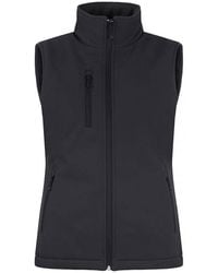 Clique - Softshell Panels Gilet - Lyst