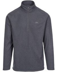 Trespass - Keynote Anti Pilling 1 4 Zip Fleece Top - Lyst