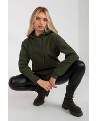 Love Lace - Hooded Sweatshirt Long Sleeve Kangaroo Pocket - Lyst